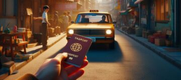 checking-a-taxi-using-a-qr-code