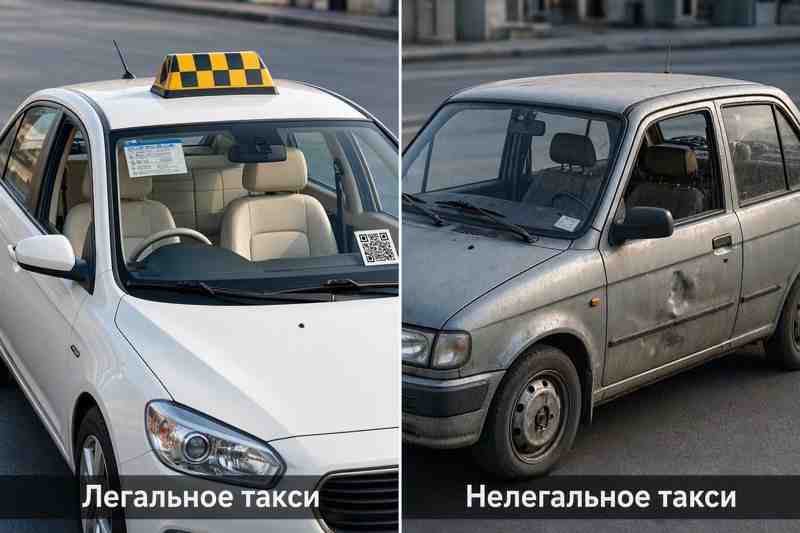 сравнение легального и нелегального такси крым шашечки разрешение