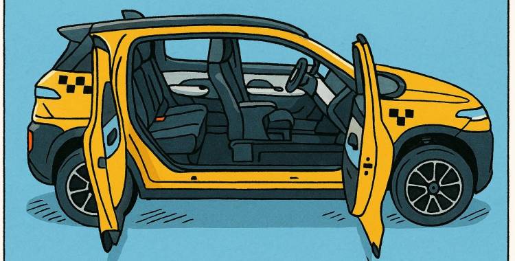 Российский электромобиль «Атом»: Перспективы и вызовы такси